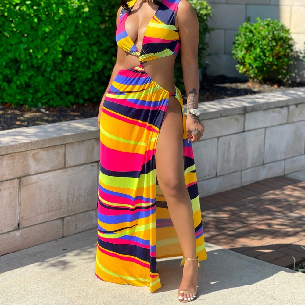 Vacation summer maxi dress
